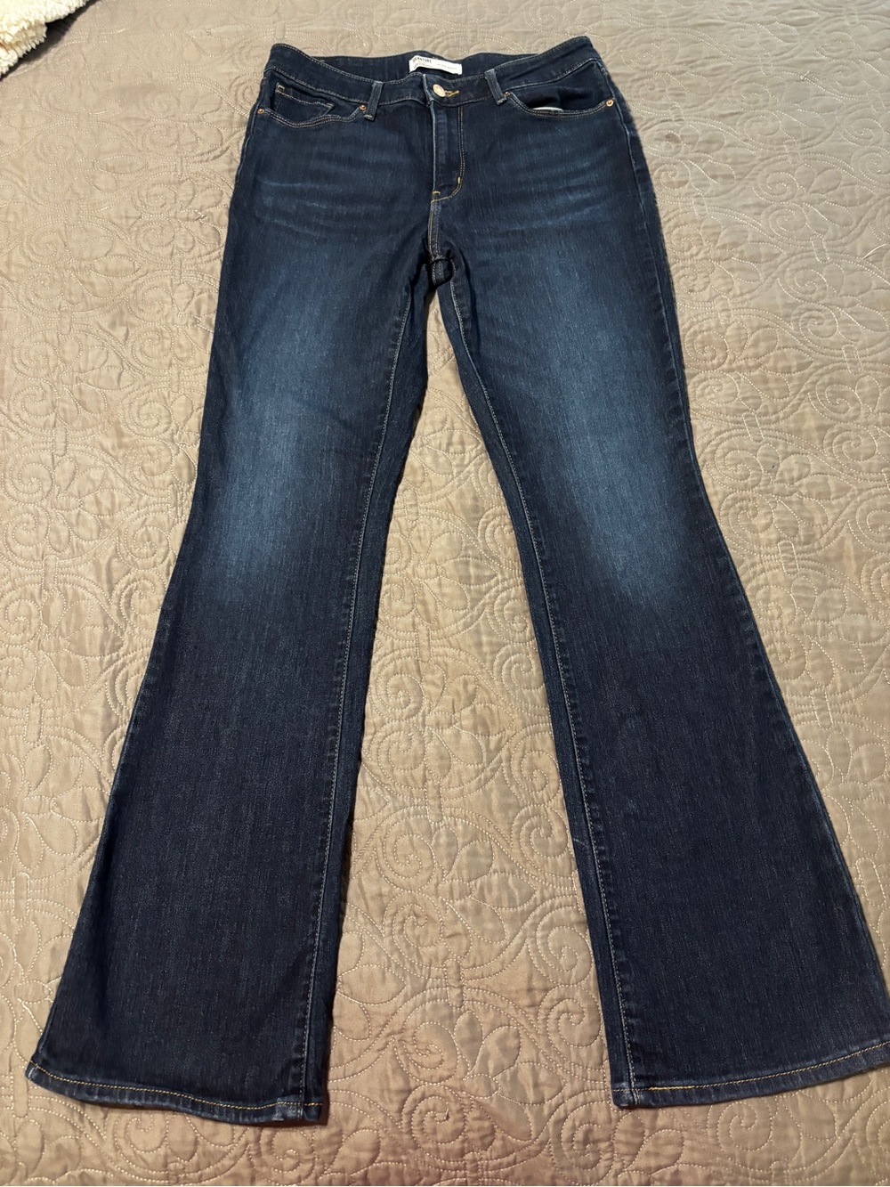 Signature by Levi Strauss Dark Indigo Bootcut Jeans
